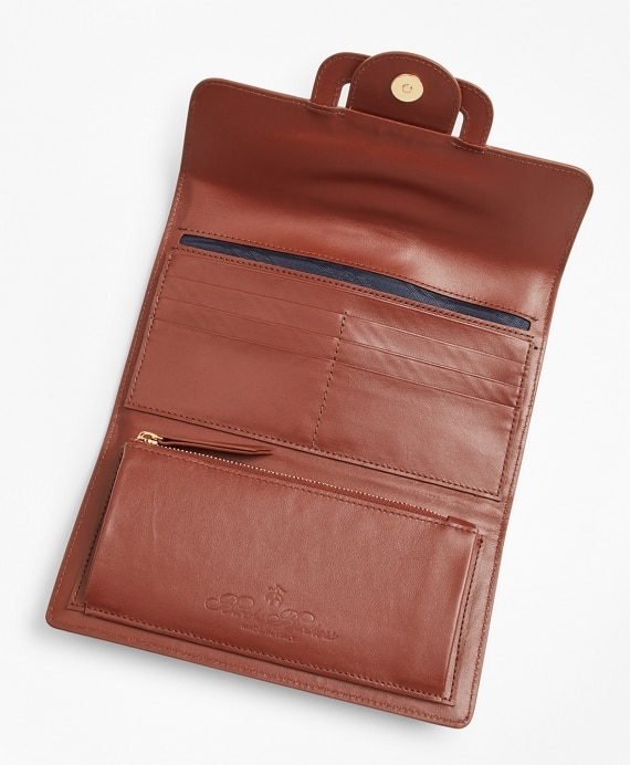 Leather Envelope-Flap Wallet