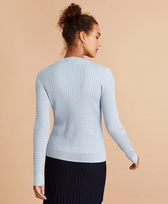 Shimmer-Knit Sweater