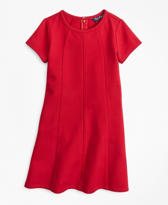 Girls Knit Ponte Dress