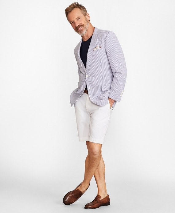Madison Fit Stripe Seersucker Sport Coat