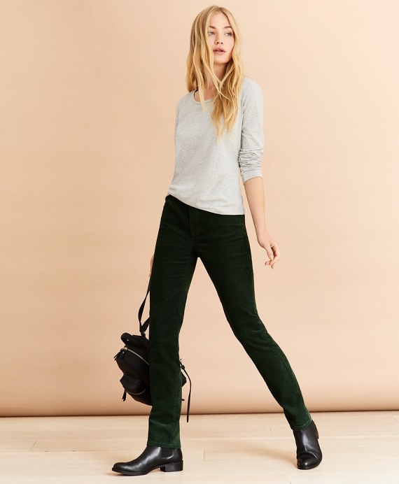 Scoopneck Long-Sleeve T-Shirt