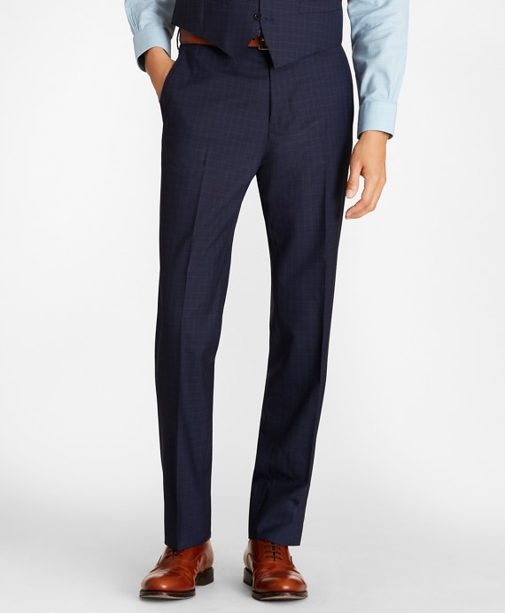 Regent Fit Check Three-Piece 1818 Suit