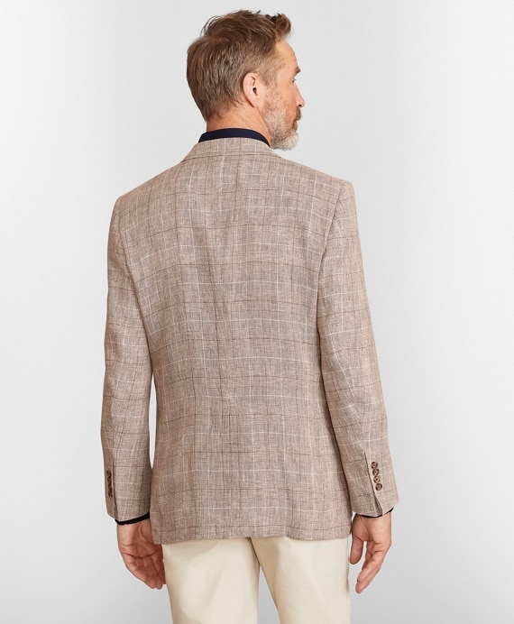 Madison Fit Linen Check Sport Coat
