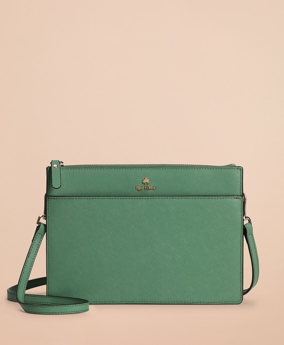 Saffiano Leather Cross-Body Bag