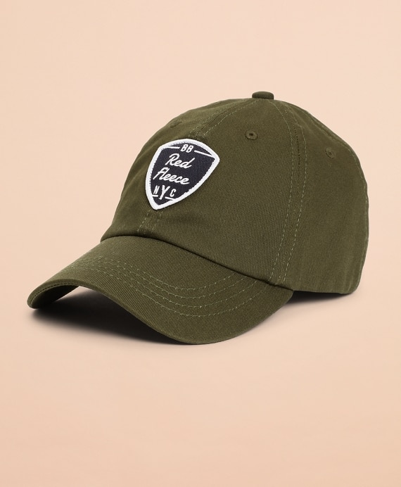 Red Fleece NYC Baseball Hat