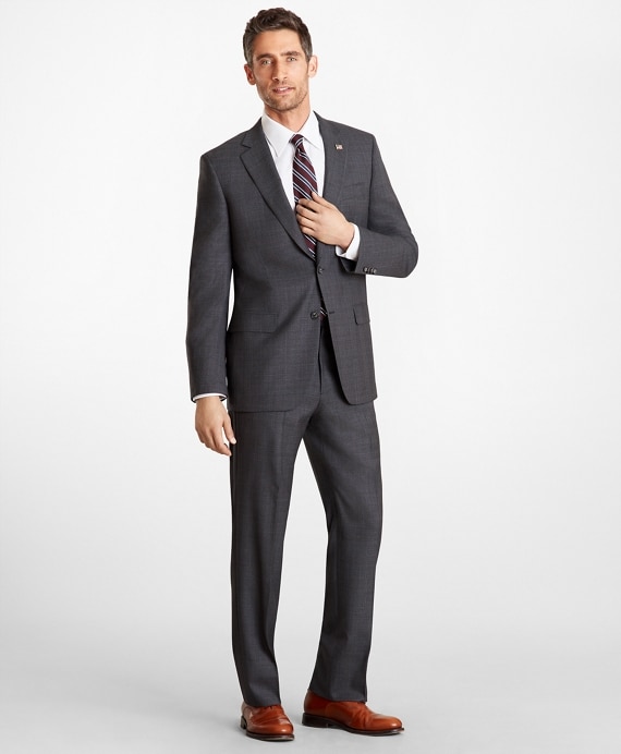 Madison Fit Plaid 1818 Suit