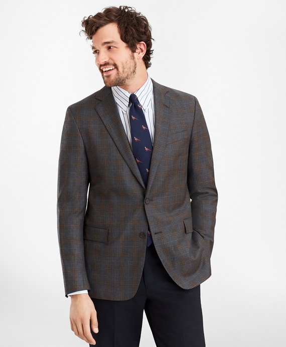 Regent Fit Multi-Plaid Sport Coat