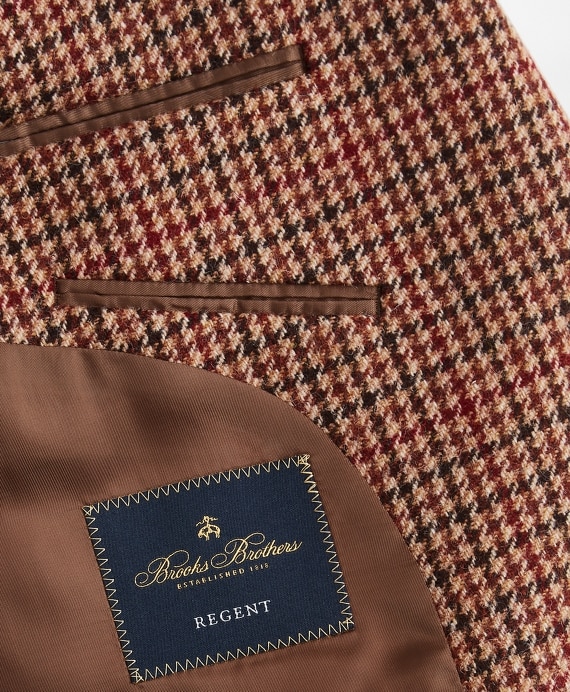 Regent Fit Plaid Sport Coat