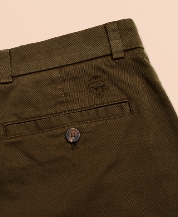 Garment-Dyed 9 Stretch Chino Shorts