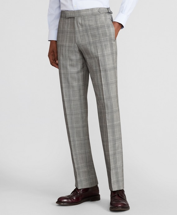 Madison Fit Three-Button Plaid 1818 Suit