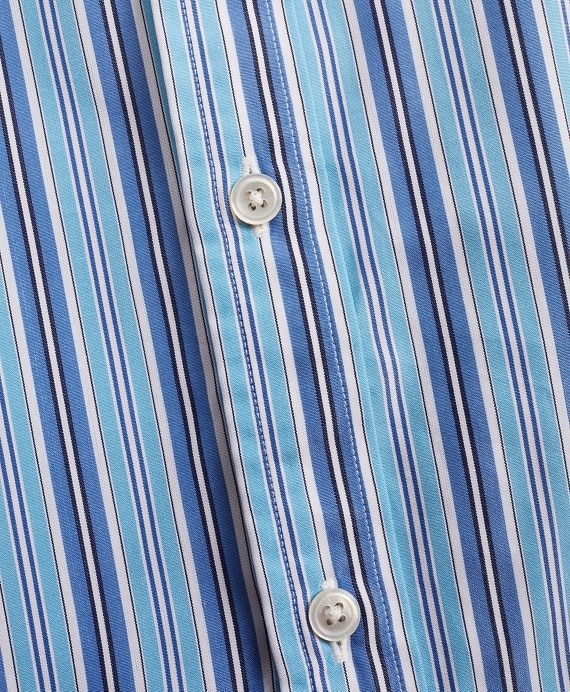 Luxury Collection Madison Classic-Fit Sport Shirt, Button-Down Collar Stripe