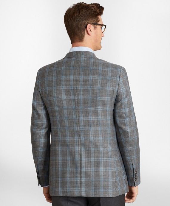Regent Fit Three-Button Hopsack Sport Coat