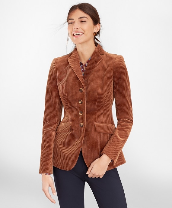 Petite Cotton Corduroy Jacket