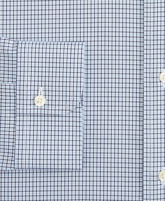 Stretch Regent Fitted Dress Shirt, Non-Iron Check
