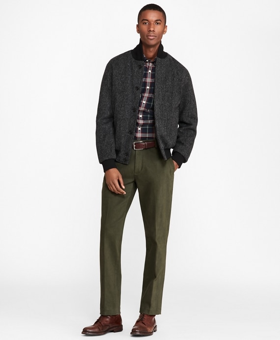 Milano Fit Brushed Twill Stretch Chinos