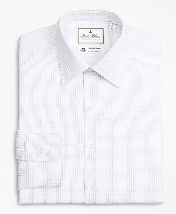 Luxury Collection Madison Classic-Fit Dress Shirt, Franklin Spread Collar Fine Windowpane