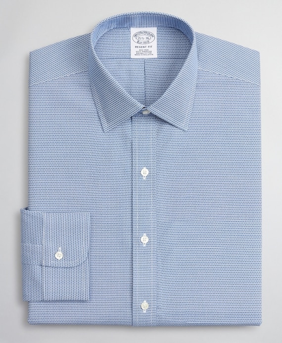 Regent Fitted Dress Shirt, Non-Iron Dobby Ainsley
