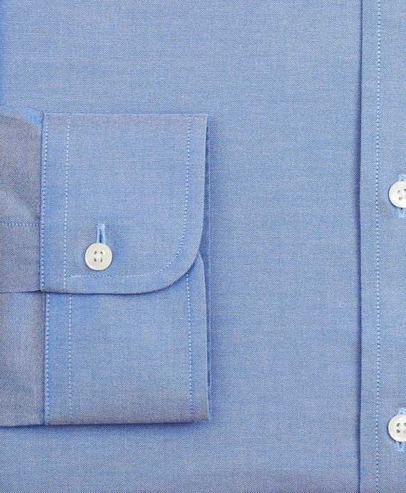 Stretch Regent Fitted Dress Shirt, Non-Iron Pinpoint Ainsley Collar