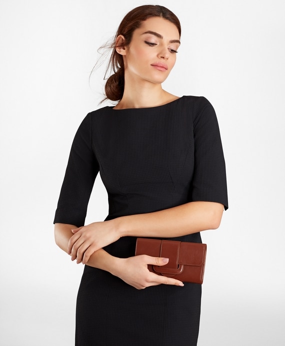 Leather Envelope-Flap Wallet