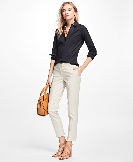 Petite Non-Iron Fitted Dress Shirt