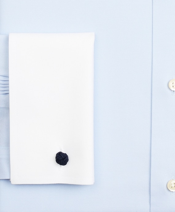 Stretch Soho Extra-Slim-Fit Dress Shirt, Non-Iron Pinpoint Contrast Ainsley Collar French Cuff