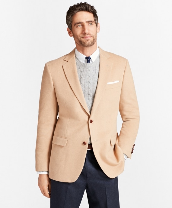 Madison Fit Camel Hair Sport Coat