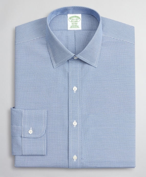 Milano Slim-Fit Dress Shirt, Non-Iron Dobby Ainsley