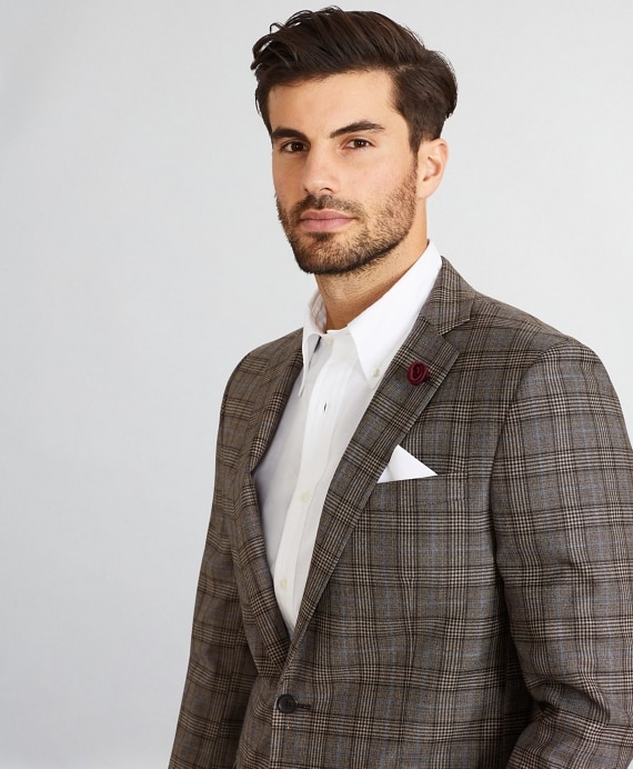 Regent Fit Glen Plaid Sport Coat