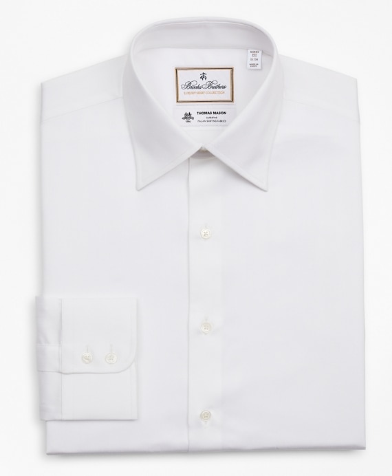 Luxury Collection Soho Extra-Slim-Fit Dress Shirt, Franklin Spread Collar Herringbone