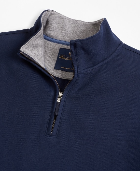 French Terry Half-Zip