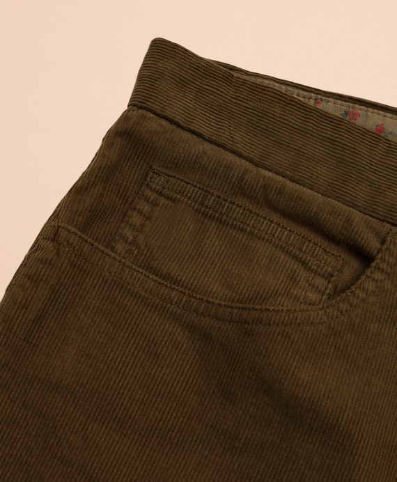 Five-Pocket Corduroy Pants
