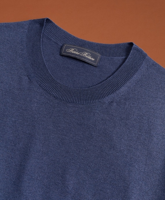 Golden Fleece® Short-Sleeve Silk Sweater