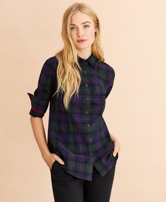 Tartan Cotton Twill Shirt