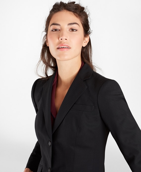 Checked BrooksCool® Merino Wool Jacket