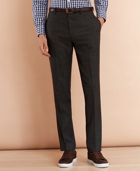 Wool Dobby Trousers