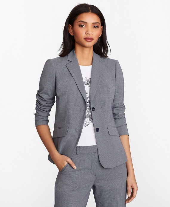 Houndstooth BrooksCool® Merino Wool Jacket