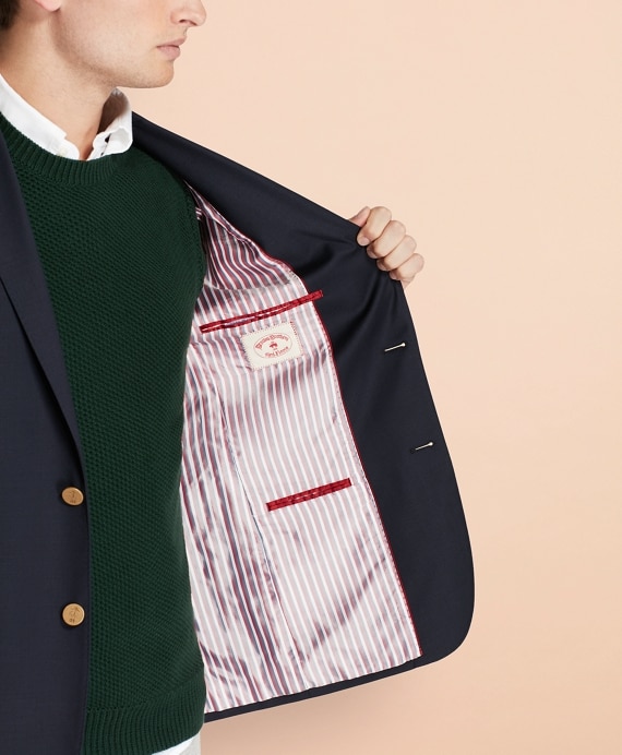 Stretch Wool Twill Blazer