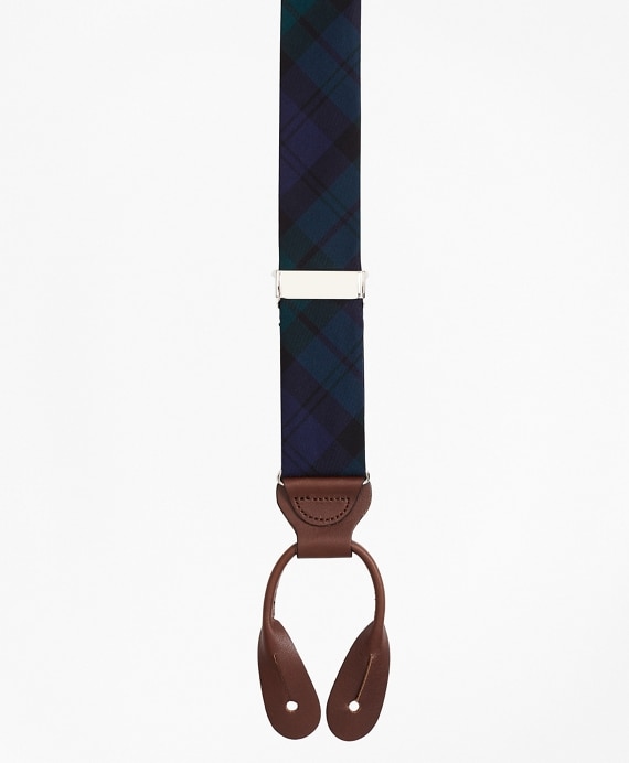 Black Watch Tartan Suspenders