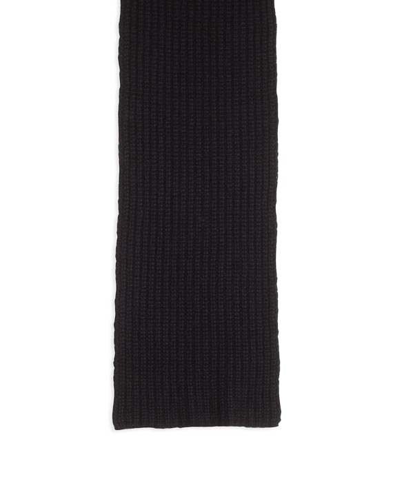 Ribbed Cashmere Scarf
