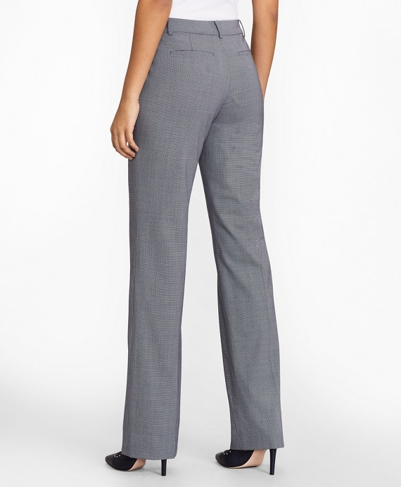 Petite Houndstooth BrooksCool® Merino Wool Pants
