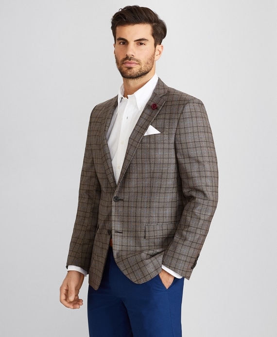 Regent Fit Glen Plaid Sport Coat