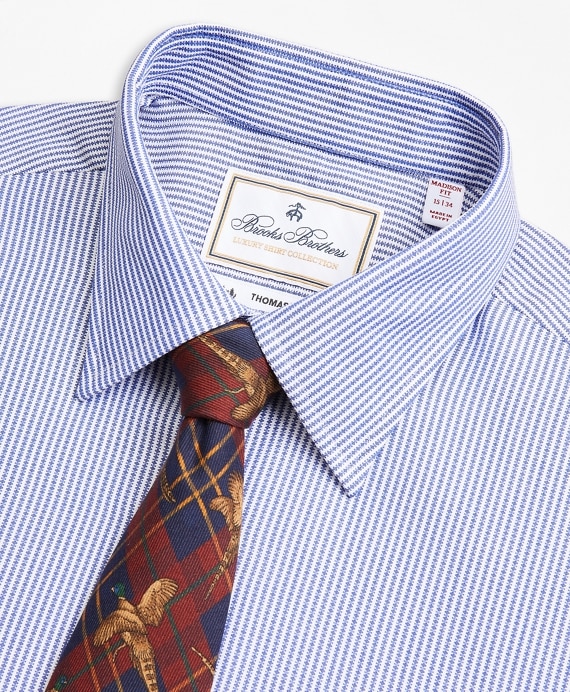 Luxury Collection Madison Classic-Fit Dress Shirt, Franklin Spread Collar Track Stripe