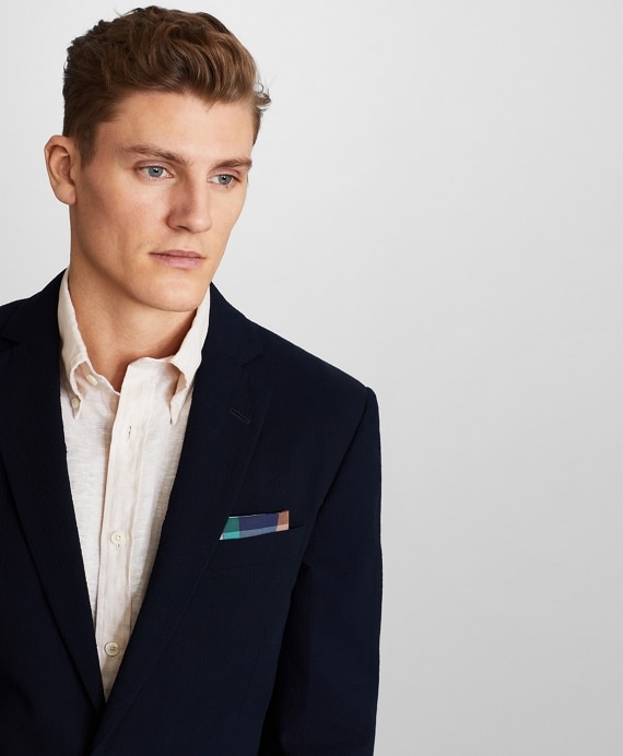 Regent Fit Seersucker Sport Coat