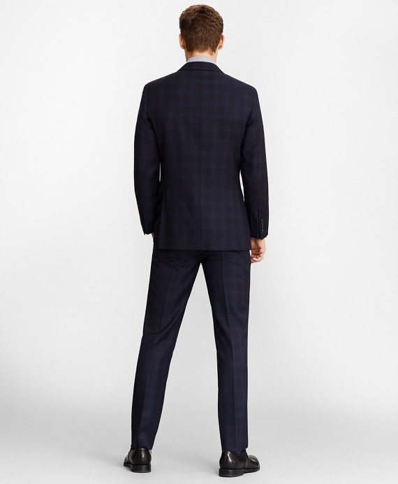 Milano Fit Plaid 1818 Suit