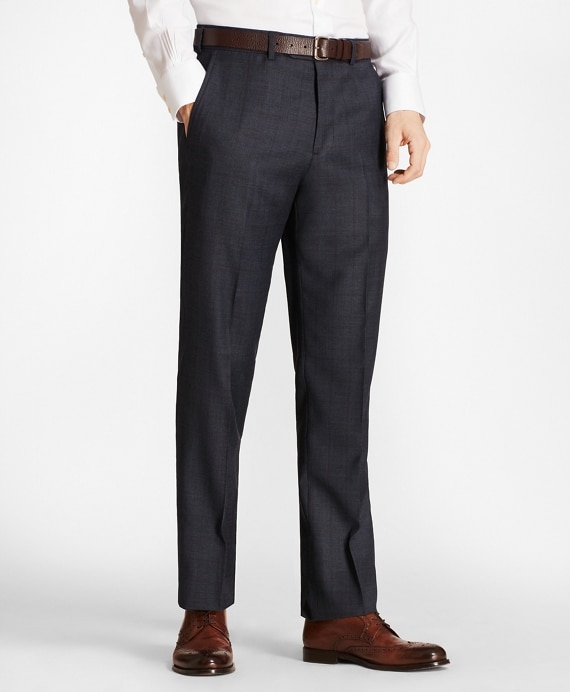 Regent Fit Open Plaid 1818 Suit