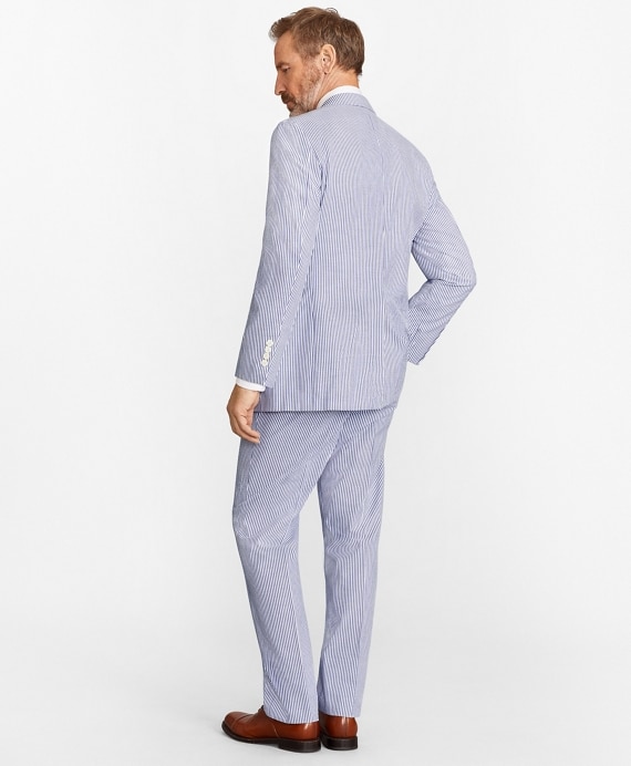 Madison Fit Stripe Seersucker Suit