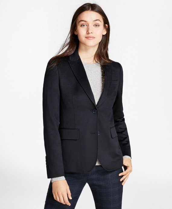 Two-Button Cashmere Blazer