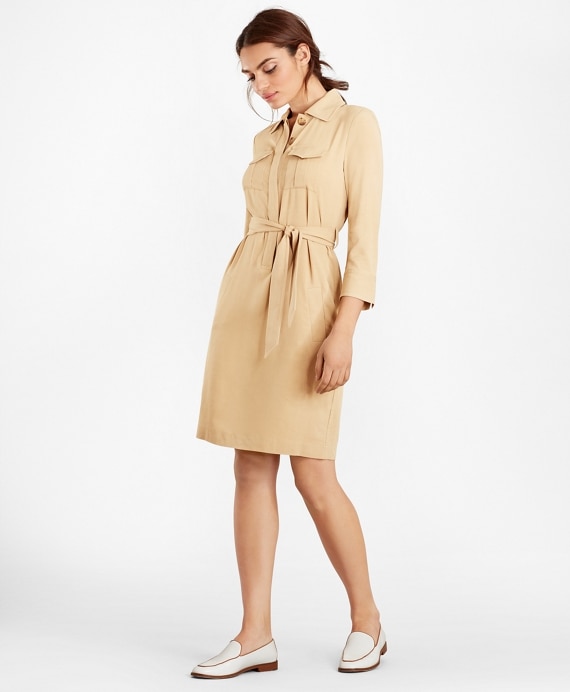 Twill Shirt Dress
