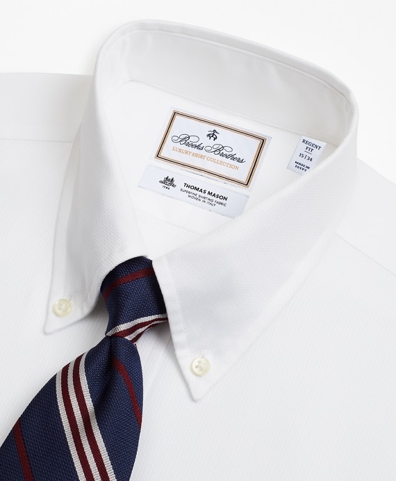 Luxury Collection Regent Fitted Dress Shirt, Button-Down Collar Textured