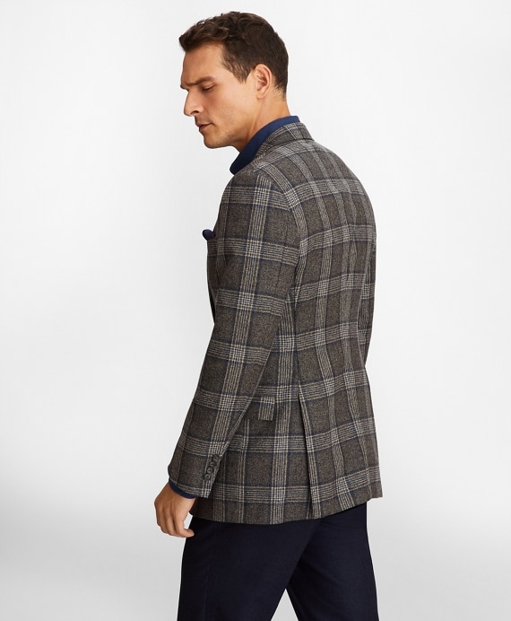 Regent Fit Large Check Sport Coat